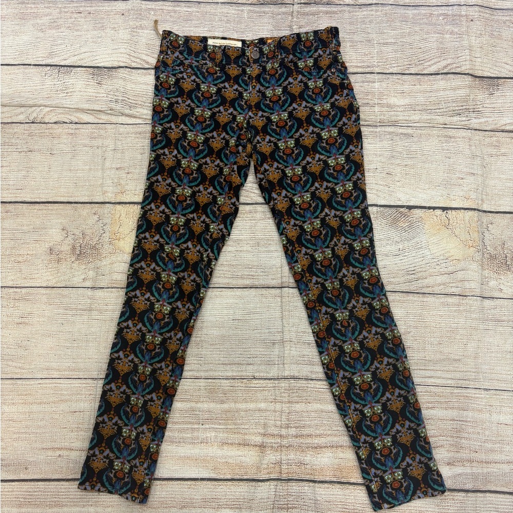 😍Anthropologie Women’s Multicolor Patterned Pants size 26